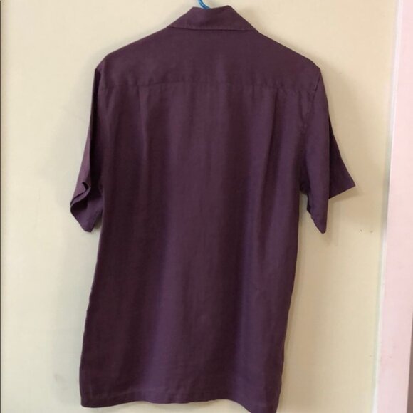 Island Inn Man or womans purple dress shirt - Picture 3 of 5